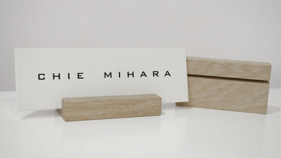 Diseño display para Chie Mihara.