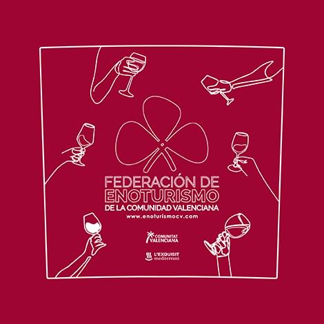 Imagen del logo de la federación de enoturismo de la comunidad valenciana