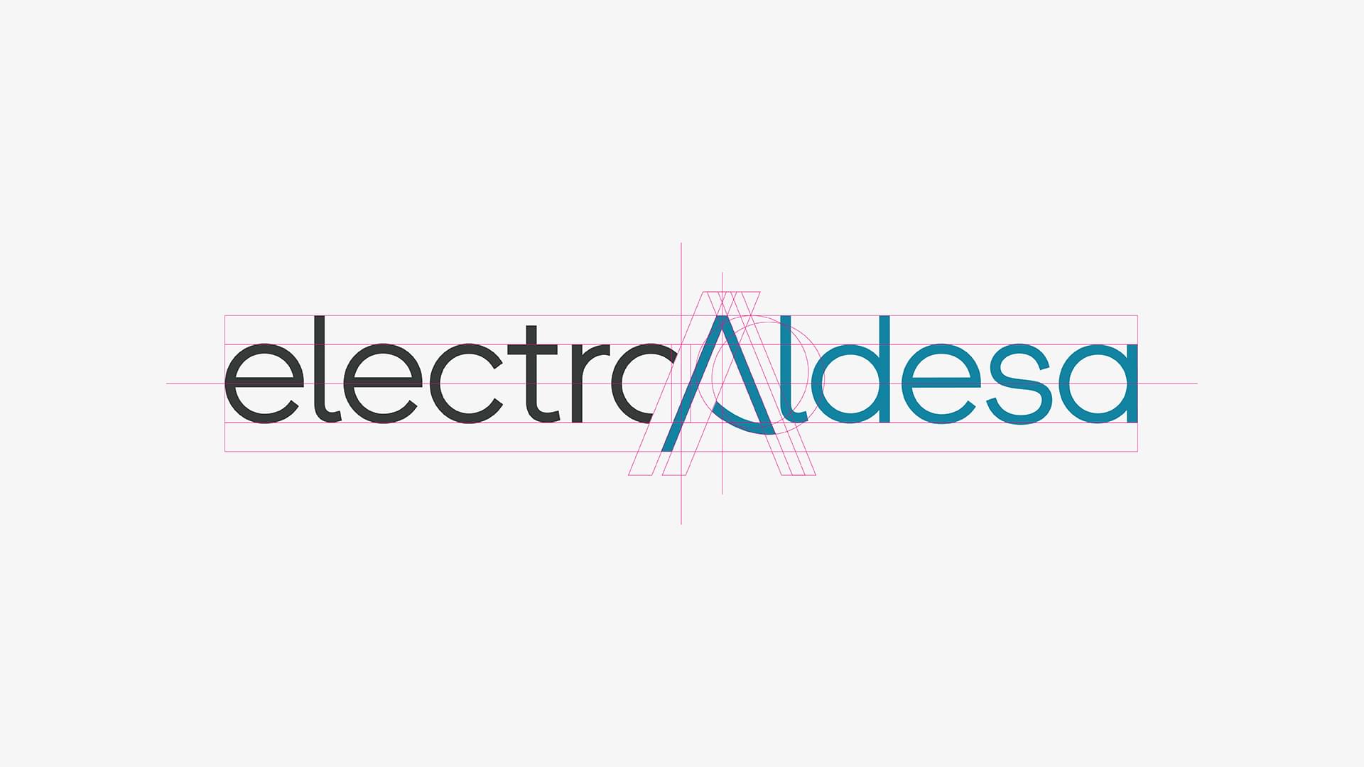 Diseño final del logotipo para Electroaldesa por Ideade Creativos.