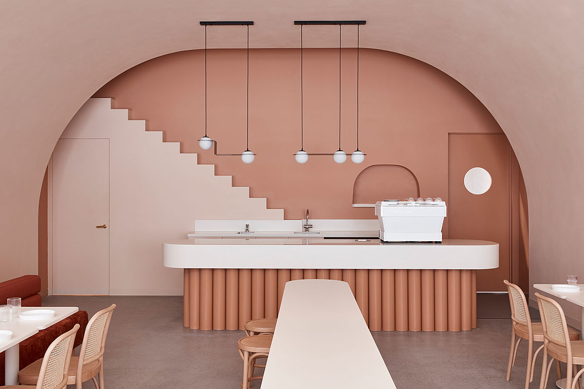 Diseño de restaurantes minimalistas: The Budapest Café
