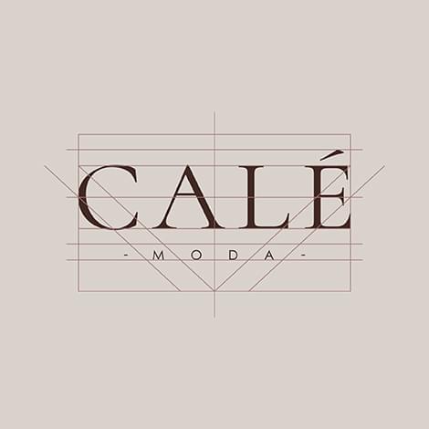 Diseño del logotipo del proyecto de interiorismo comercial para Calé Modá